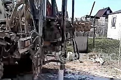 Бурение скважины в п. Терволово Гатчинского района