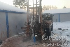 Выполнено бурение скважины в селе Воскресенское Гатчинского района