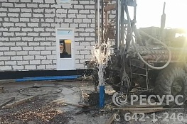 Пробурена скважина в деревне Кямяря Гатчинского района