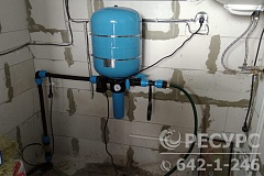 Пробурена скважина и выполнен ввод воды в дом в д. Медуши Ломоносовского района