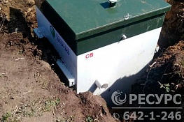 Пробурена скважина и установлена канализация в деревне Кемполово Волосовского района