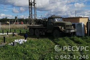 Пробурена скважина в деревне Кемпелево Гатчинского района